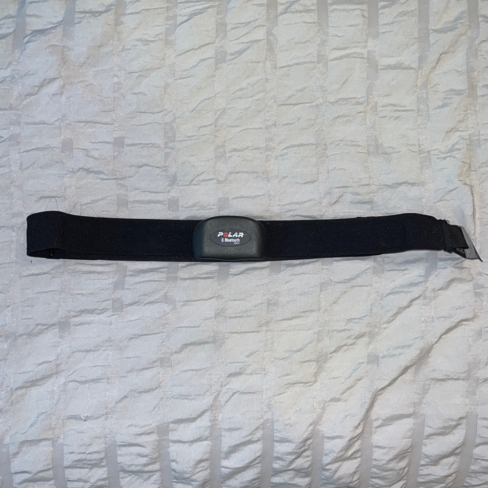Polar blue tooth heart rate monitor strap